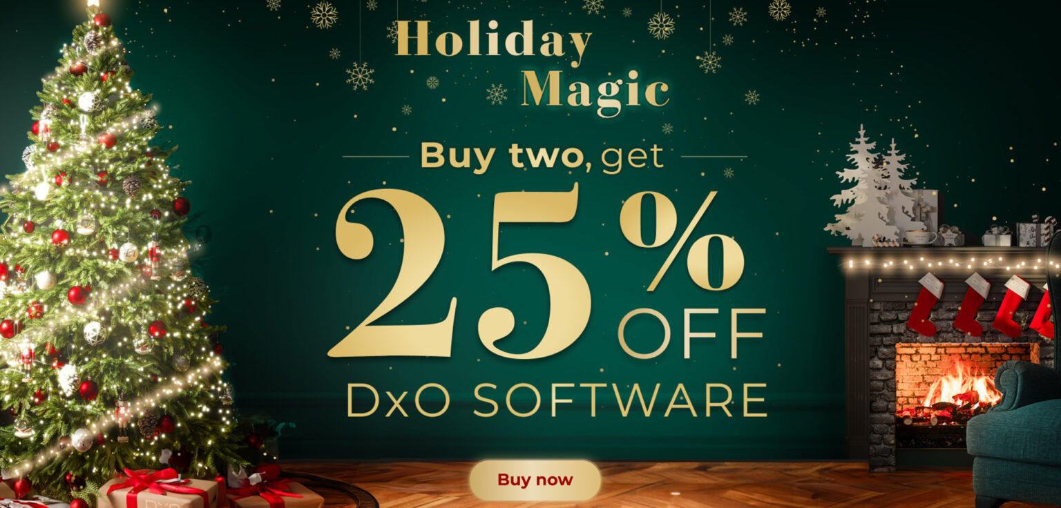 DXO Christmas Sale: Buy Two and Get 25% Off